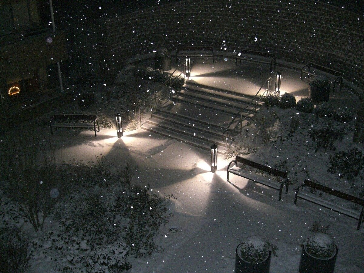 «Как быстро сумерки пришли! 
Во всех квартирах свет зажгли...»