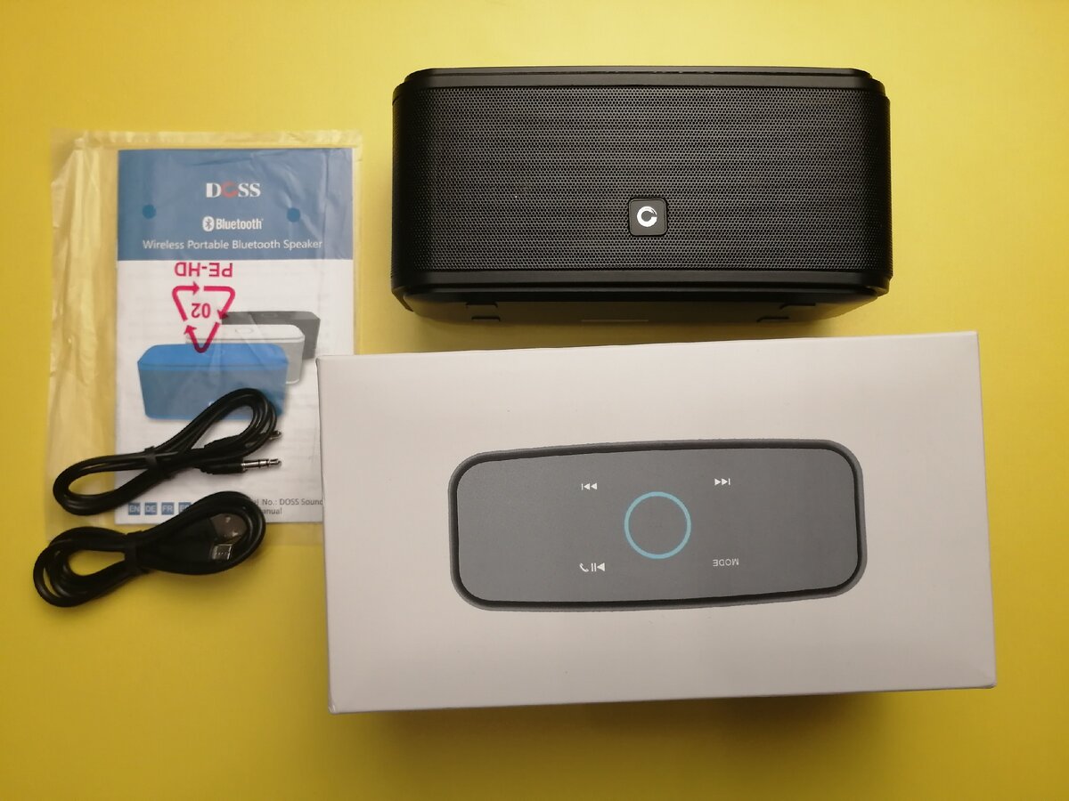 Вся комплектация вместе с колонкой