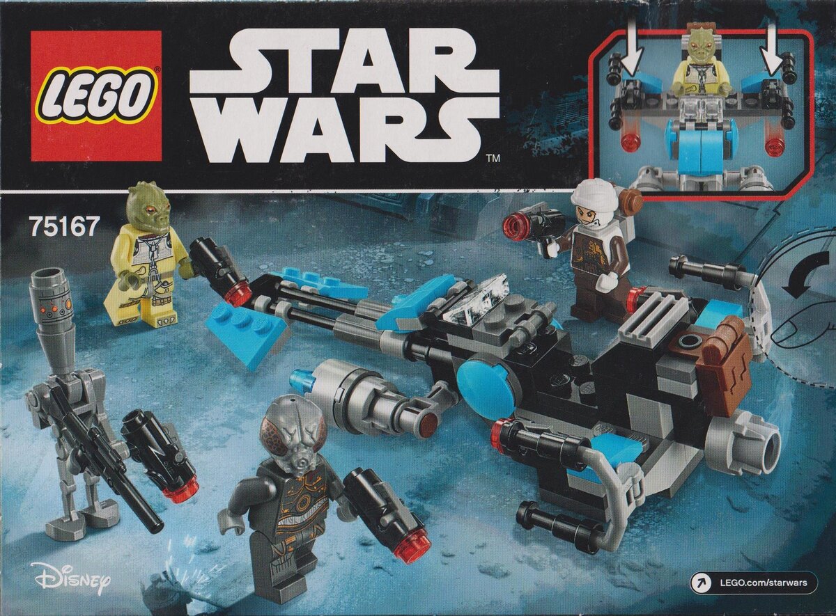 Lego star wars 75167 on sale