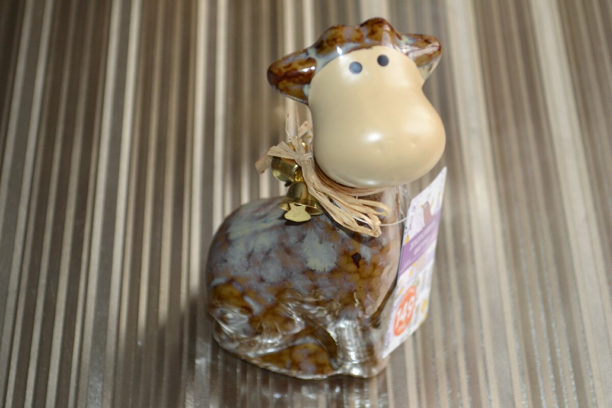 Бычок будто лакированный