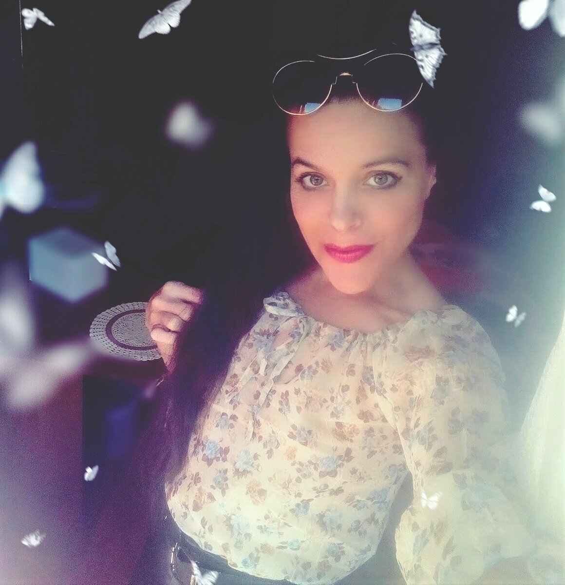 Блузка из секонда за 100 рублей 