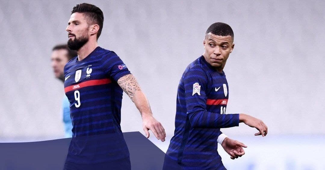 Мбаппе был недоволен замечаниями Джиру после матча Франция-Болгария