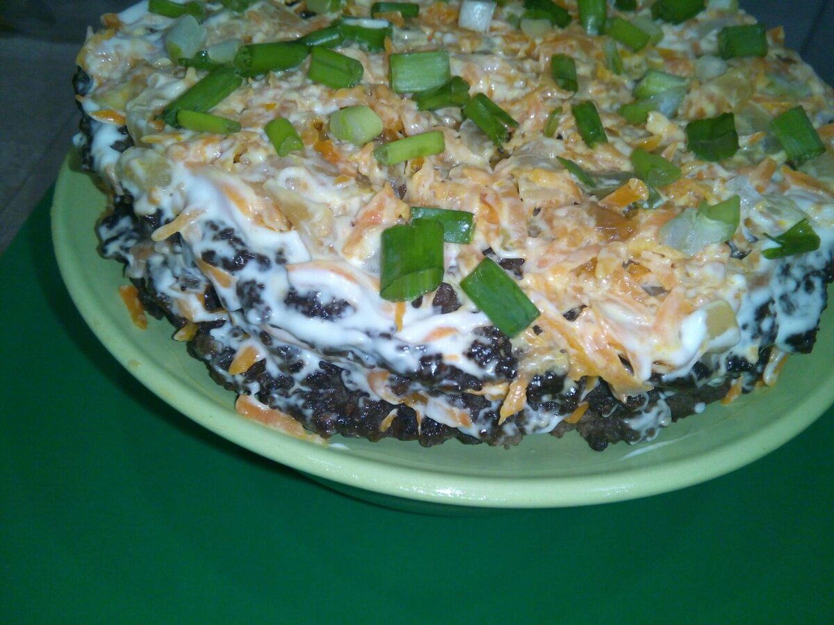 Печеночный тортик