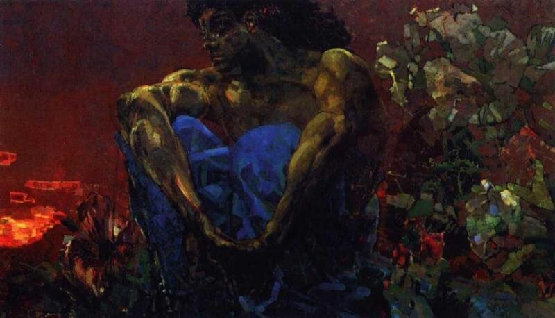 Демон — дух не столько злобный, сколько страдающий и скорбный, при всем этом дух властный, величавый.. (М.А. Врубель)