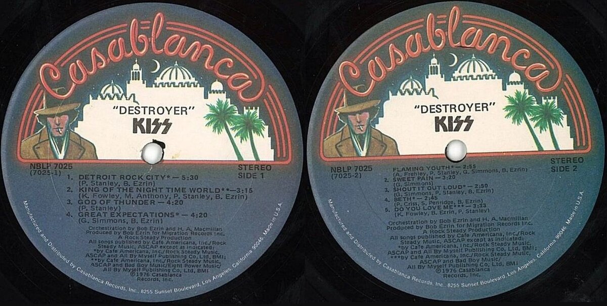 Kiss «Destroyer», 1976 г. ~ симфо-альбом, выдвинувший группу на вершину ...