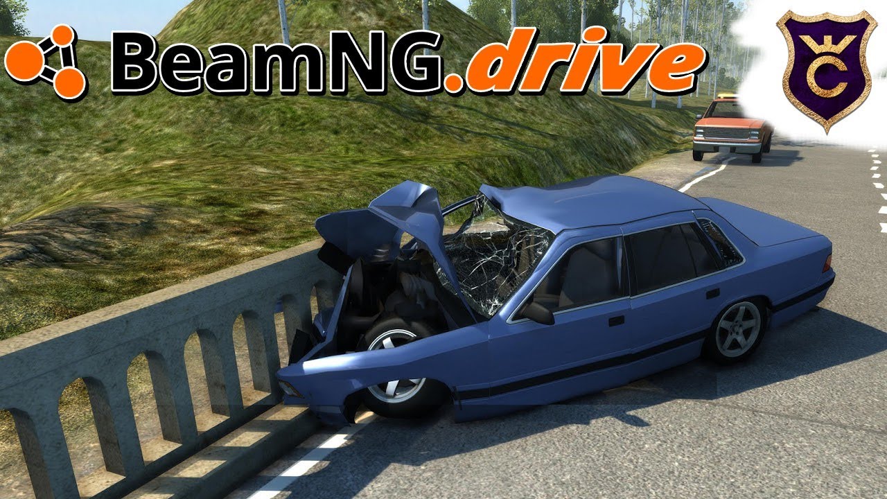 РЕАЛИСТИЧНЫЙ КРАШ ТЕСТ - BeamNG.drive - ДАВАЙ ПОСМОТРИМ