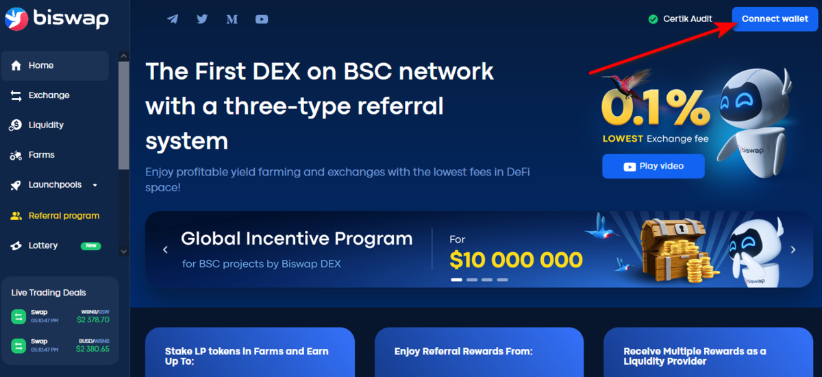 Wallet connect Wallet connect