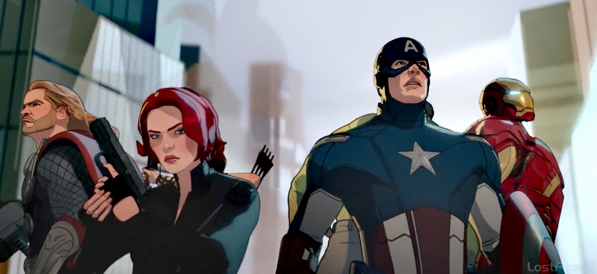 Мстители, кадр из серии 6 "Что, если...?"