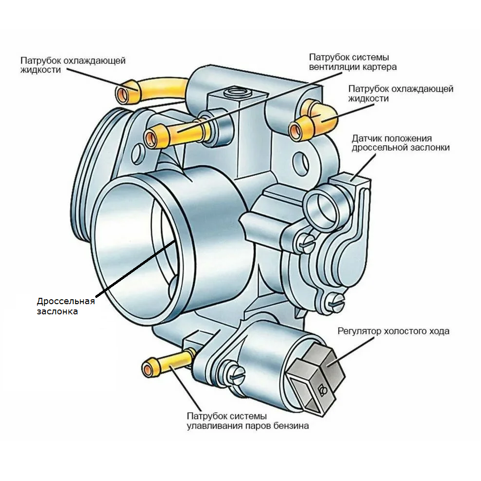 БДЗ: самостоятельная чистка дросселя | Гиперавто | Дзен