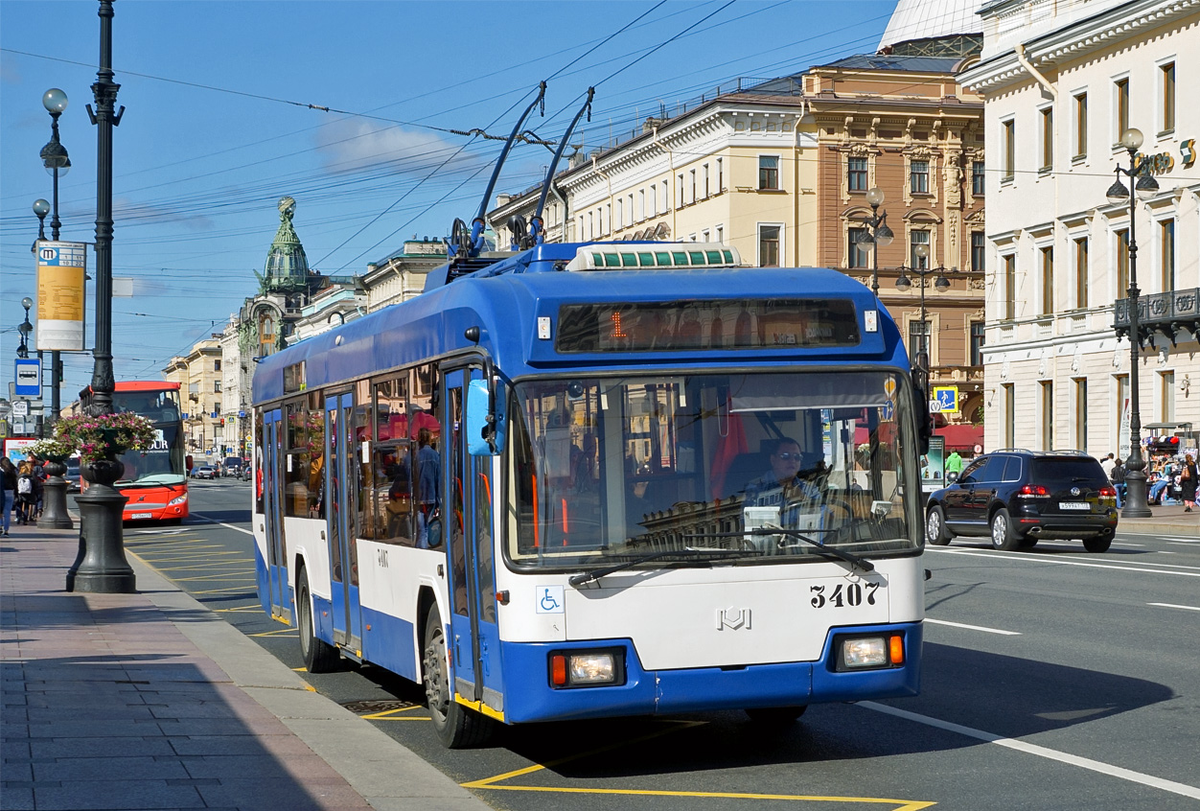 Троллейбус БКМ-321 в Санкт-Петербурге, источник фото https://transphoto.org/photo/1047146/, автор Константин Чистяков