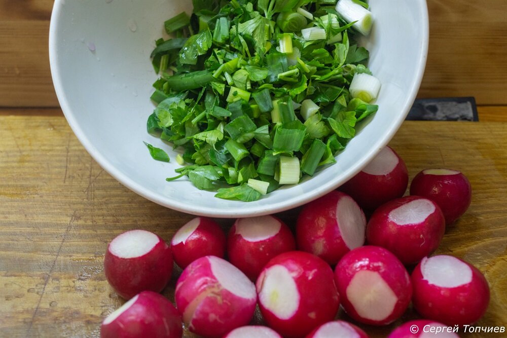 Готовим изюминку салата