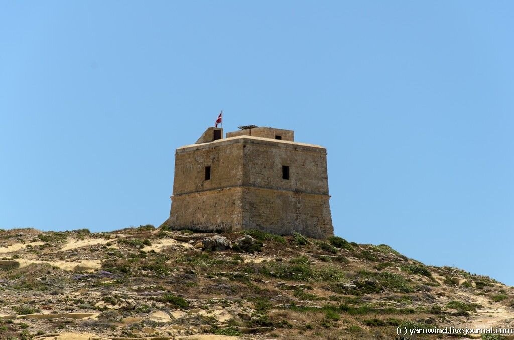 Мальта, береговая башня