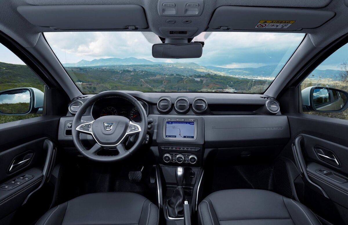 Интерьер модели.