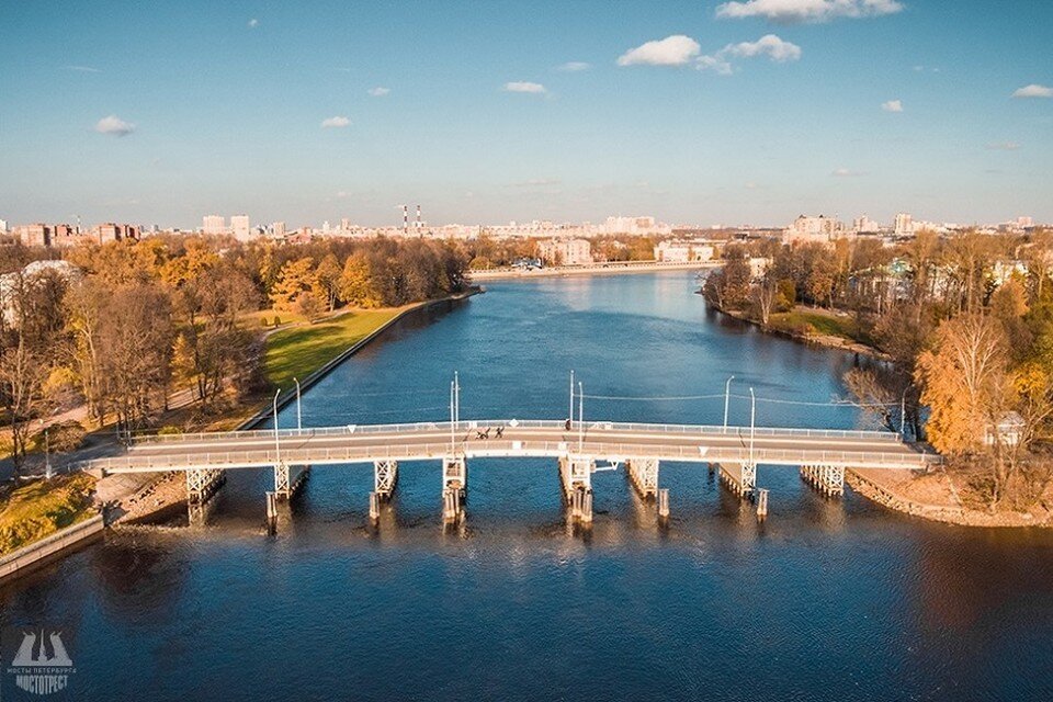     1-й Елагин мост откроют после полутора лет ремонта. Фото: "Мостотрест"