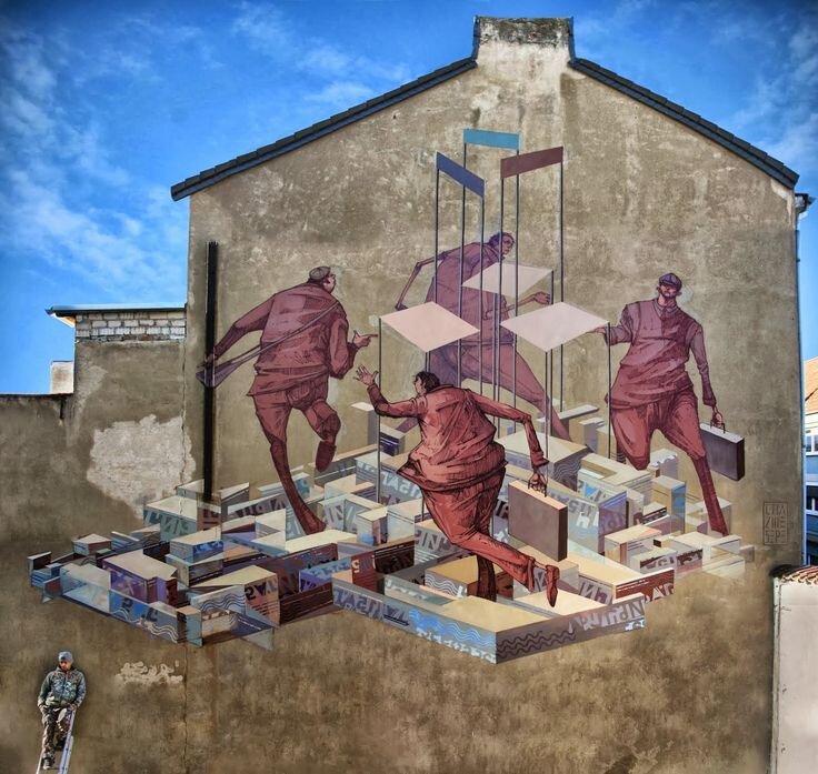 Chazme718 x Michal ‘SEPE’ Wrega, Мурал для CityLeaks (Cologne, Germany) 