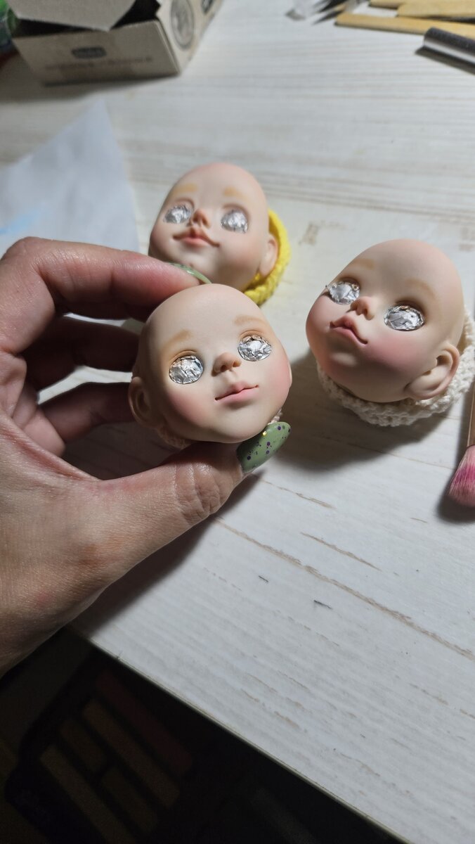 Теперь я люблю лепить. Одно из направлений - куклы