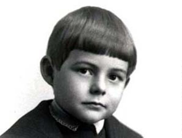 Эрнест Хемингуэй в детстве