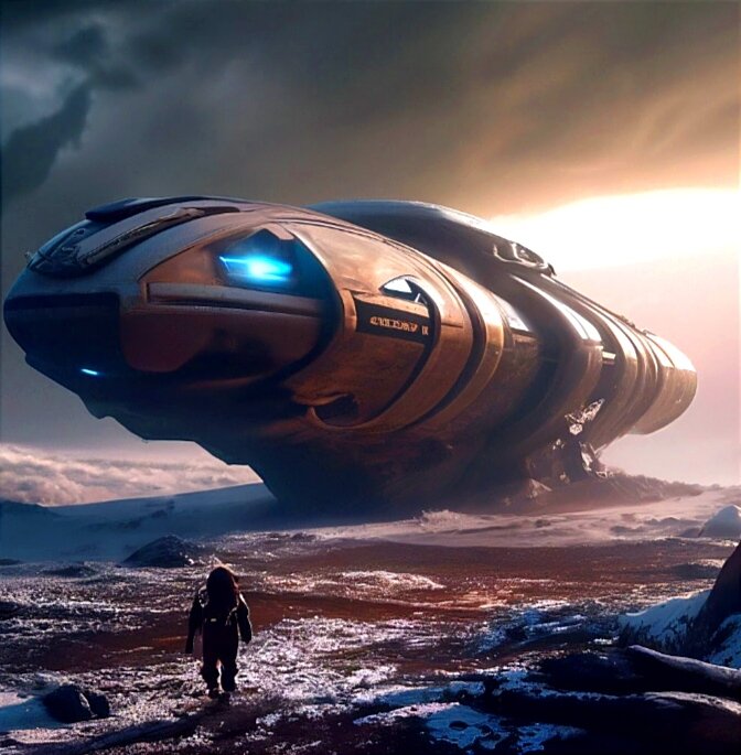 Фотография, сгенерированная программой. 