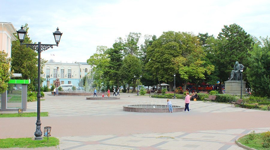 Парк Тренева. Фото – администрация Симферополя. 