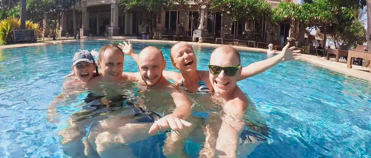 Кадр из нашего путешествия в Таиланд на остров Самуи с друзьями в 2016 году. ©Александр Самолюк