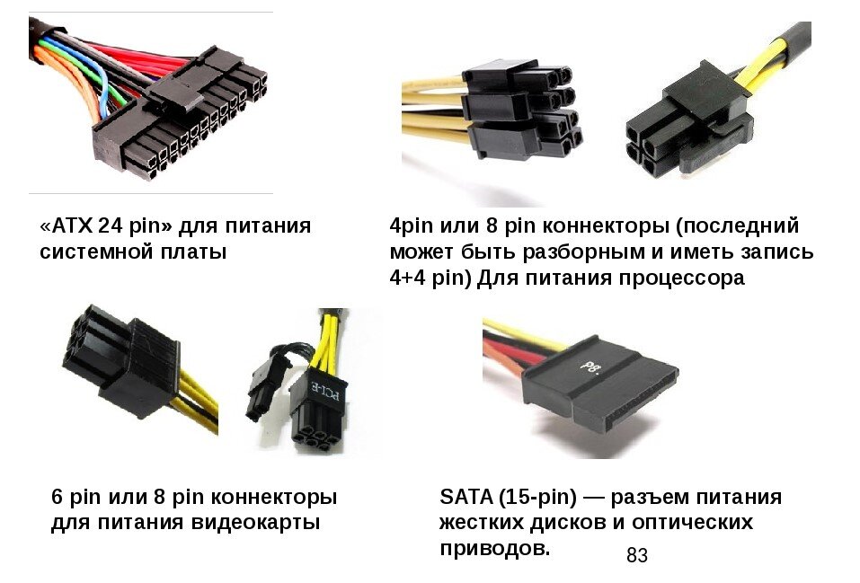 Блок питания схема подключения