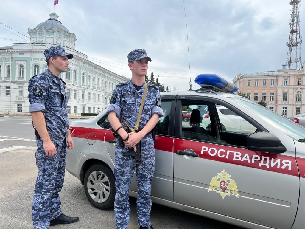 В Тверской области росгвардейцы выезжали по тревоге на объекты более 410 раз