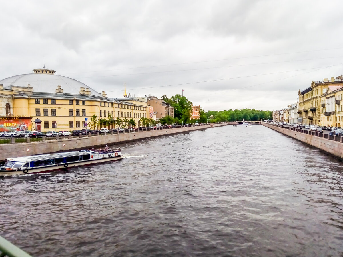 канал фонтанка в санкт петербурге