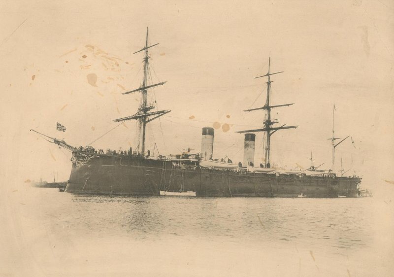 Броненосный крейсер «Рюрик»
Неизвестный автор, 1892 - 1904 год, МАММ/МДФ.