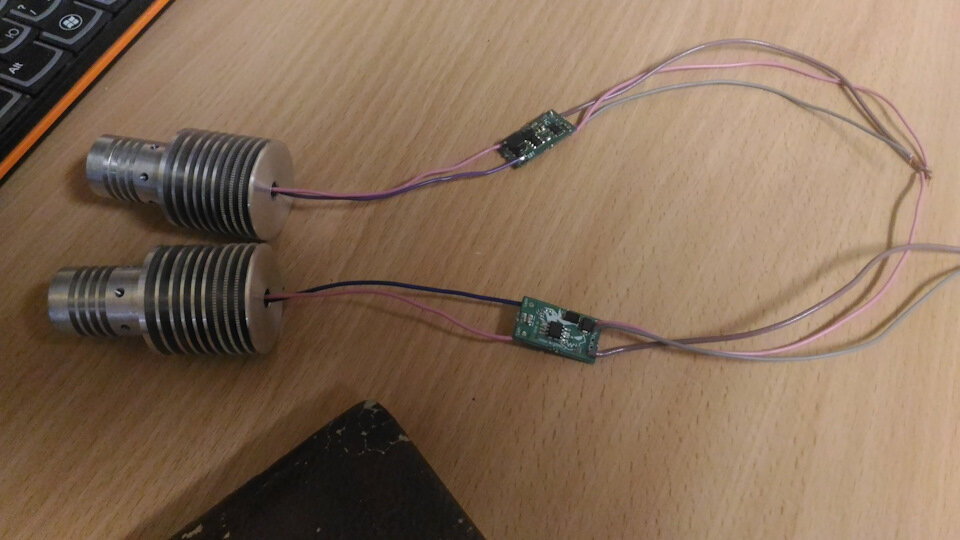 Пример радиаторов для светодиодов