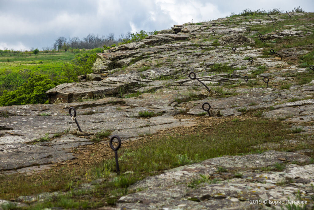 Вид на «тренировочный» участок