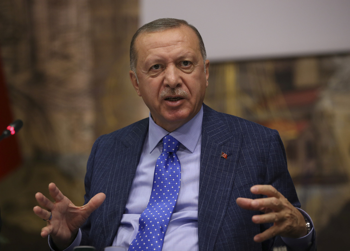 Реджеп Тайип Эрдоган Reuters © Murat Kula/Presidential Press Office/Handout