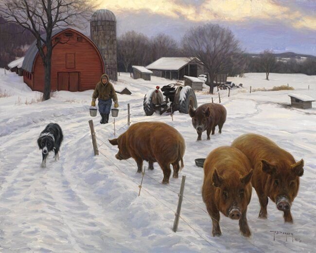 Роберт Дункан. "Раннее утро". Картина из открытых источников