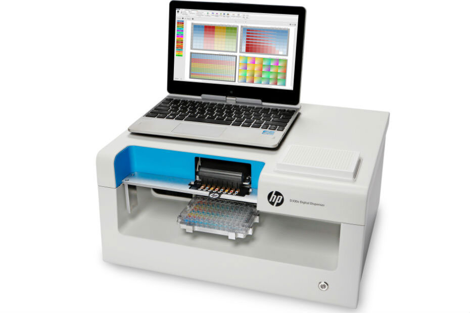 HP Deskjet 550 для биопечати