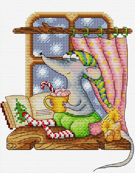 Набор для вышивки "Сказки на ночь" от производителя Жар-птица