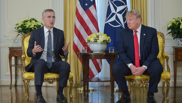 Д.Трамп и Генсек НАТО Йенс Столтенберг. Фото НАТО. https://www.nato.int/cps/en/natohq/news_171617.htm?selectedLocale=en