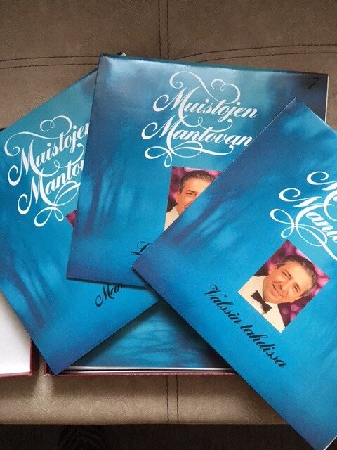 Mantovani and his orchestra подарочный набор пластинок