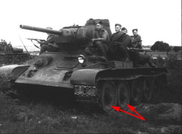 Зачем на Т-34 ставили катки от "Пантеры"