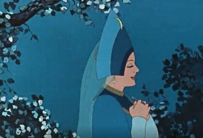 Кадр из мультфильма "Царевна-лягушка" (1954 год)