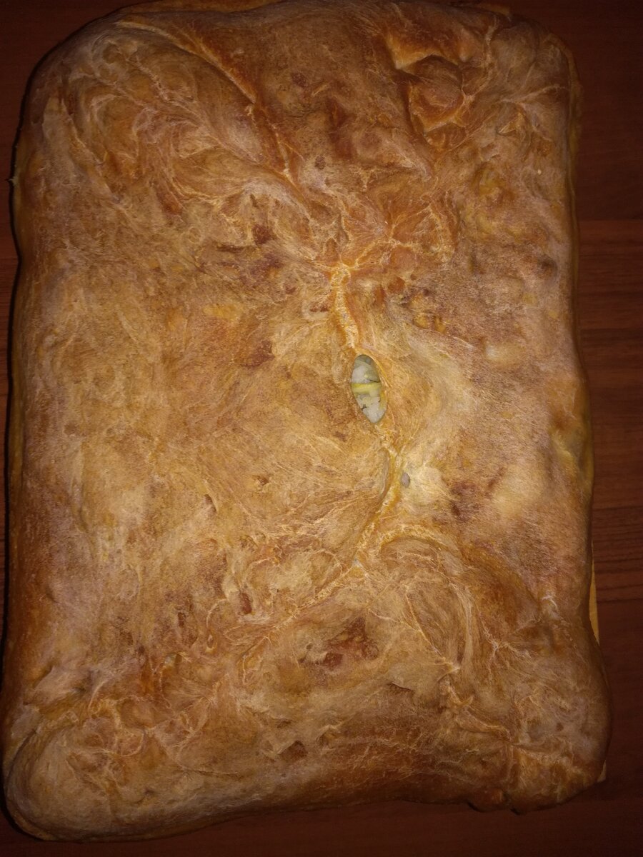 Румяная корочка пропитанная маслом обладает необыкновенным вкусом