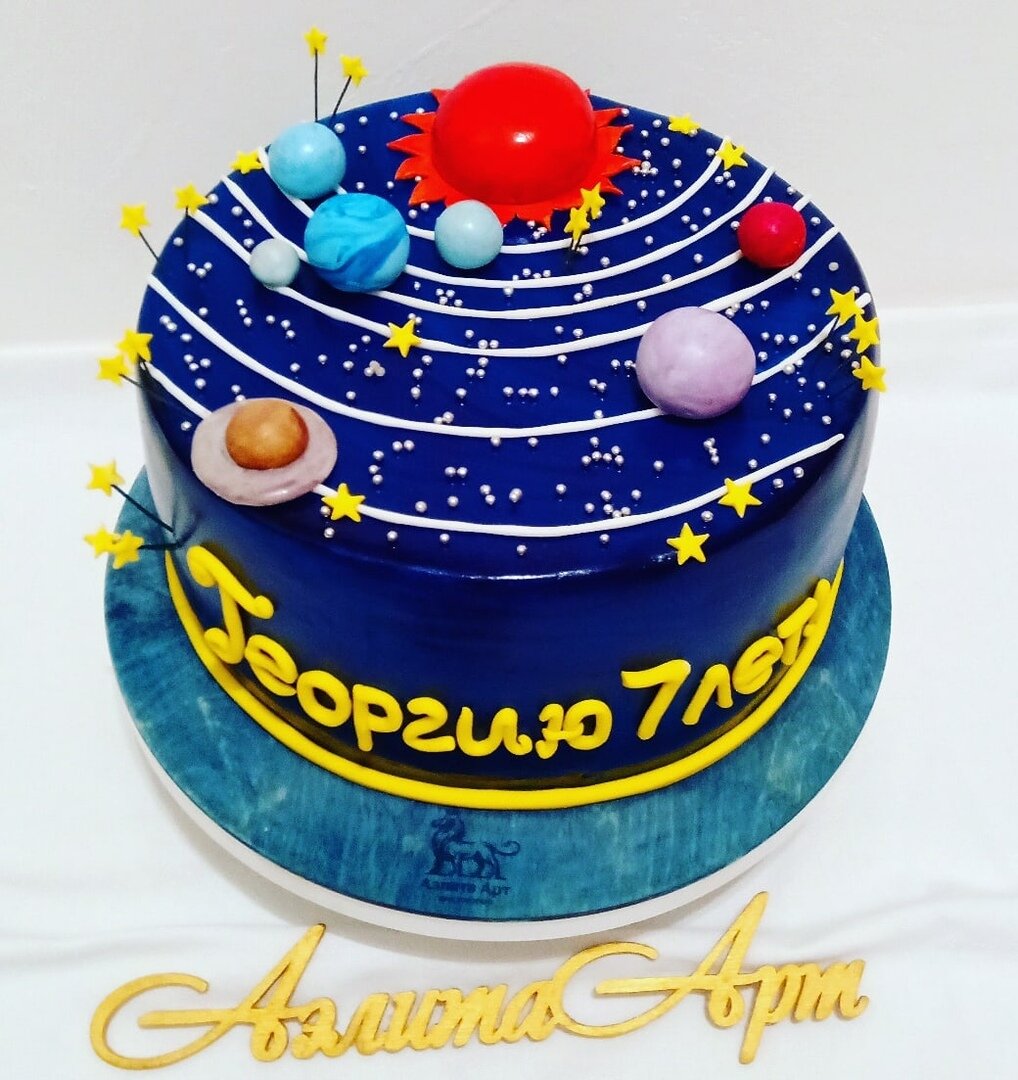 Фразы про космос на торт