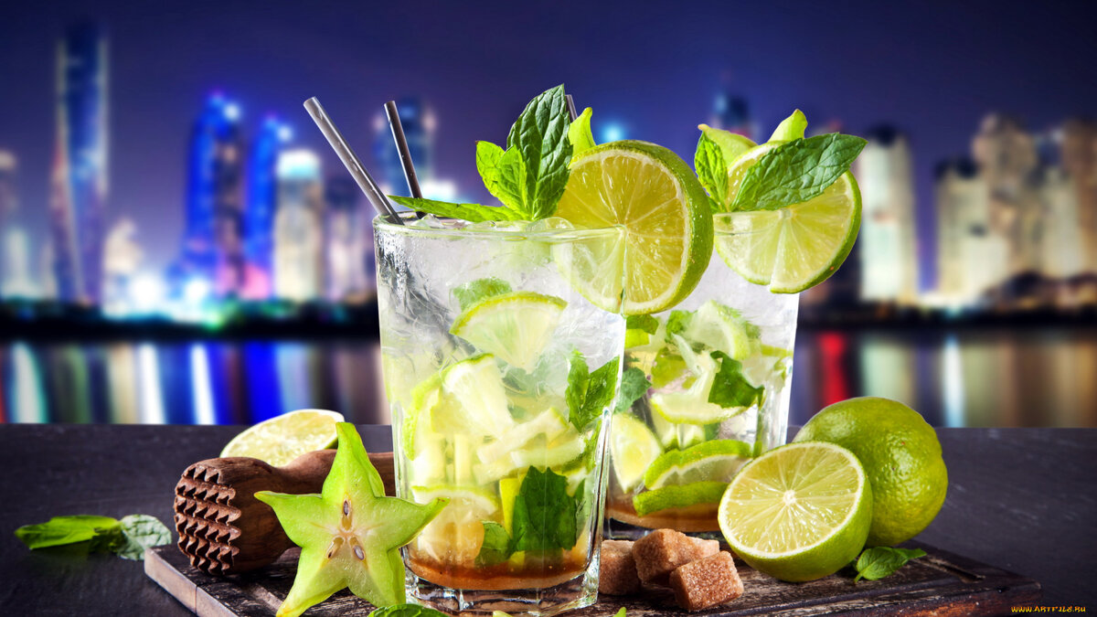 Стандартный вид mojito (от исп.) 