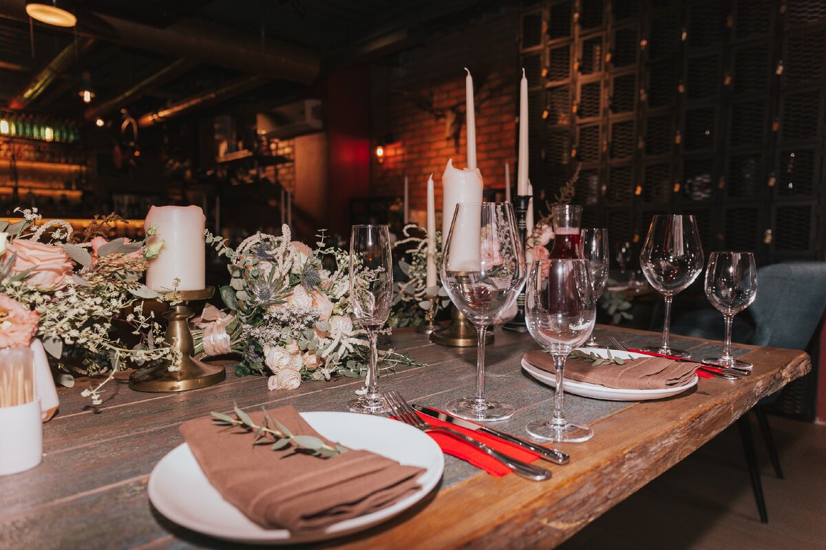 Фотография из нашего архива. Свадьба в английском стиле.