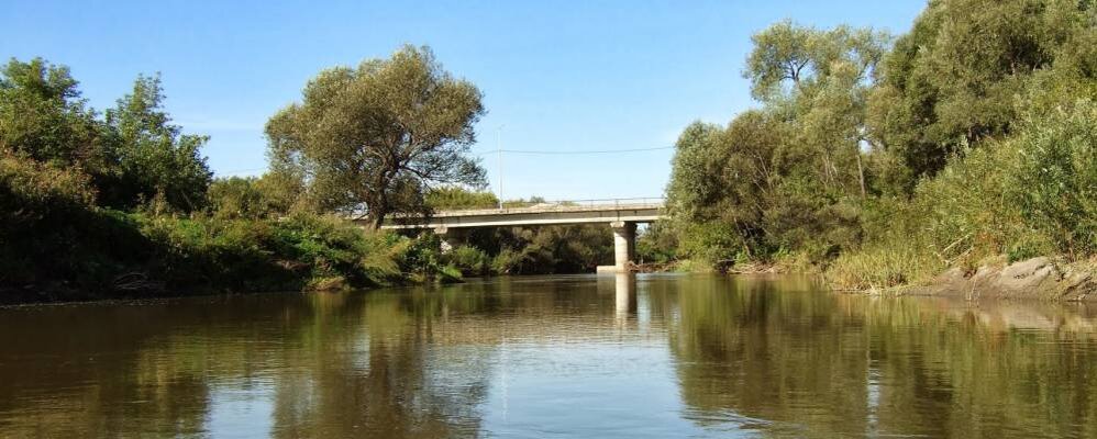 Мост через реку Каменка