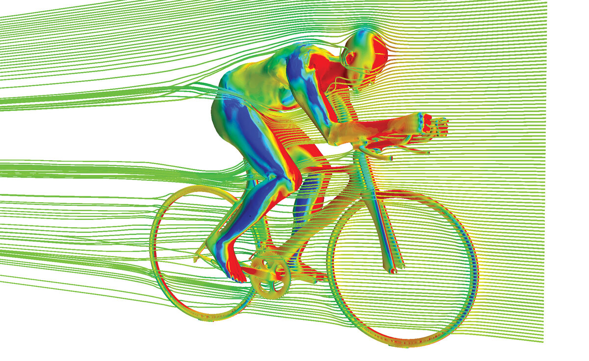 Накат велосипеда. Аэродинамика велосипедиста. Аэродинамичный велосипед. Аэродинамика в спорте. Аэродинамика человека.