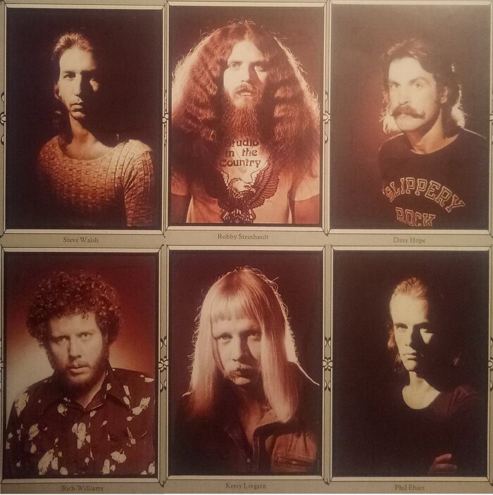 верхний ряд (слева направо): Стив Уолш, Робби Стэйнхардт, Дэйв Хоуп, нижний ряд (слева направо): Рич Уильямс (действующий), Керри Ливгрен, Фил Эхарт (действующий)