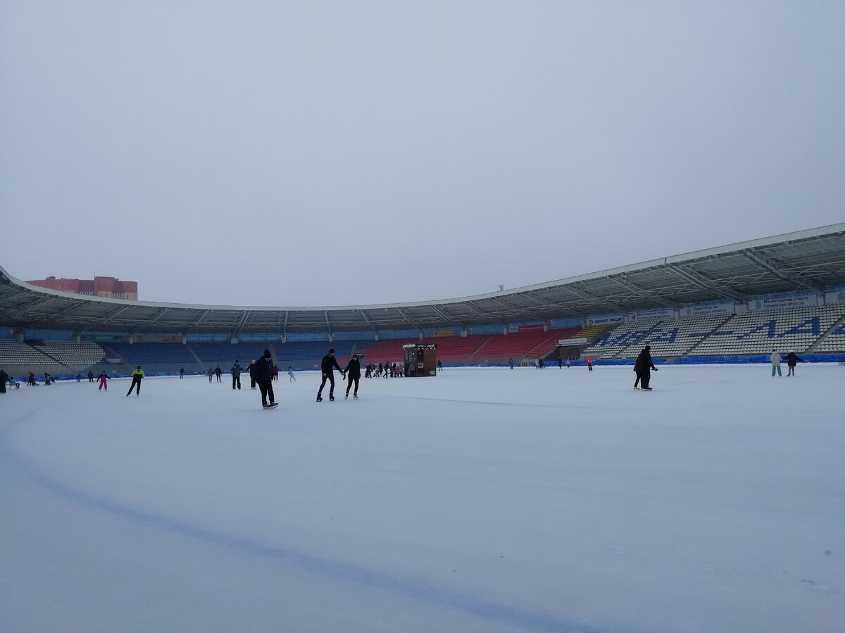 Катание на коньках