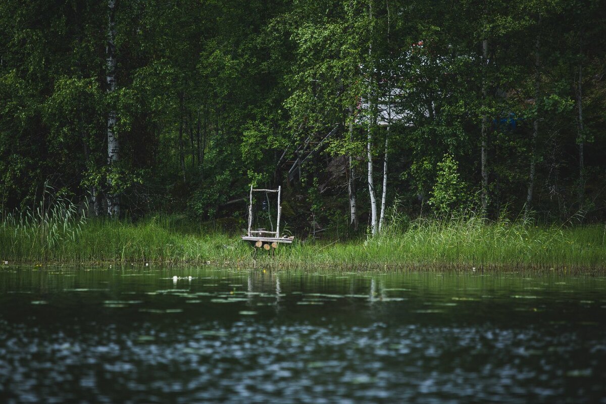 Пирс у юрты