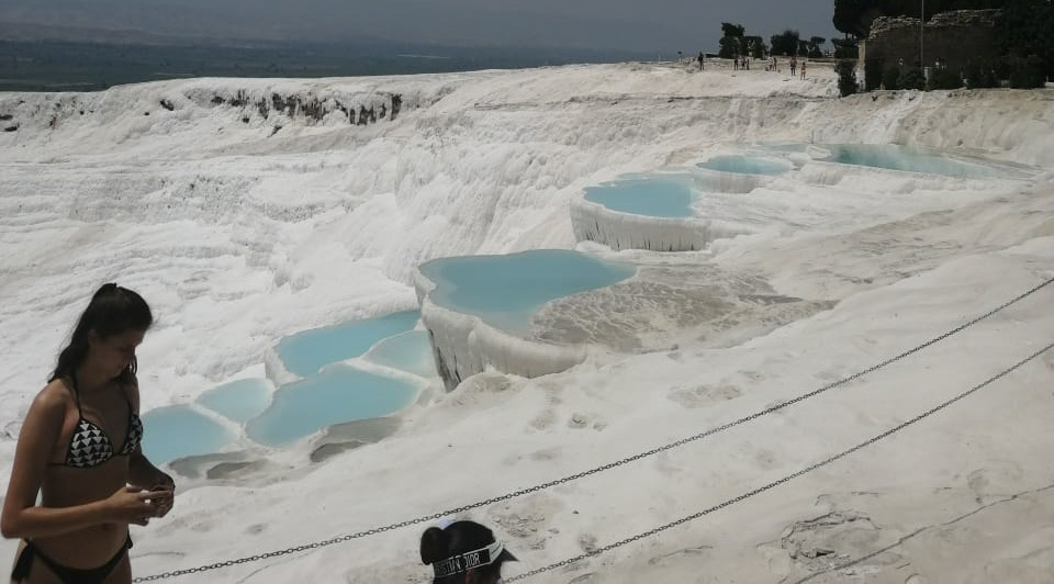 Памукале, со левые босеины. 