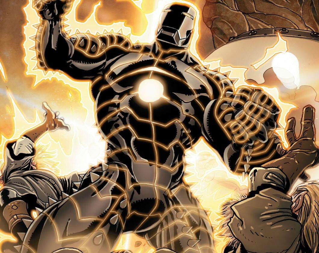 Тони Старк в броне "Железный разрушитель"