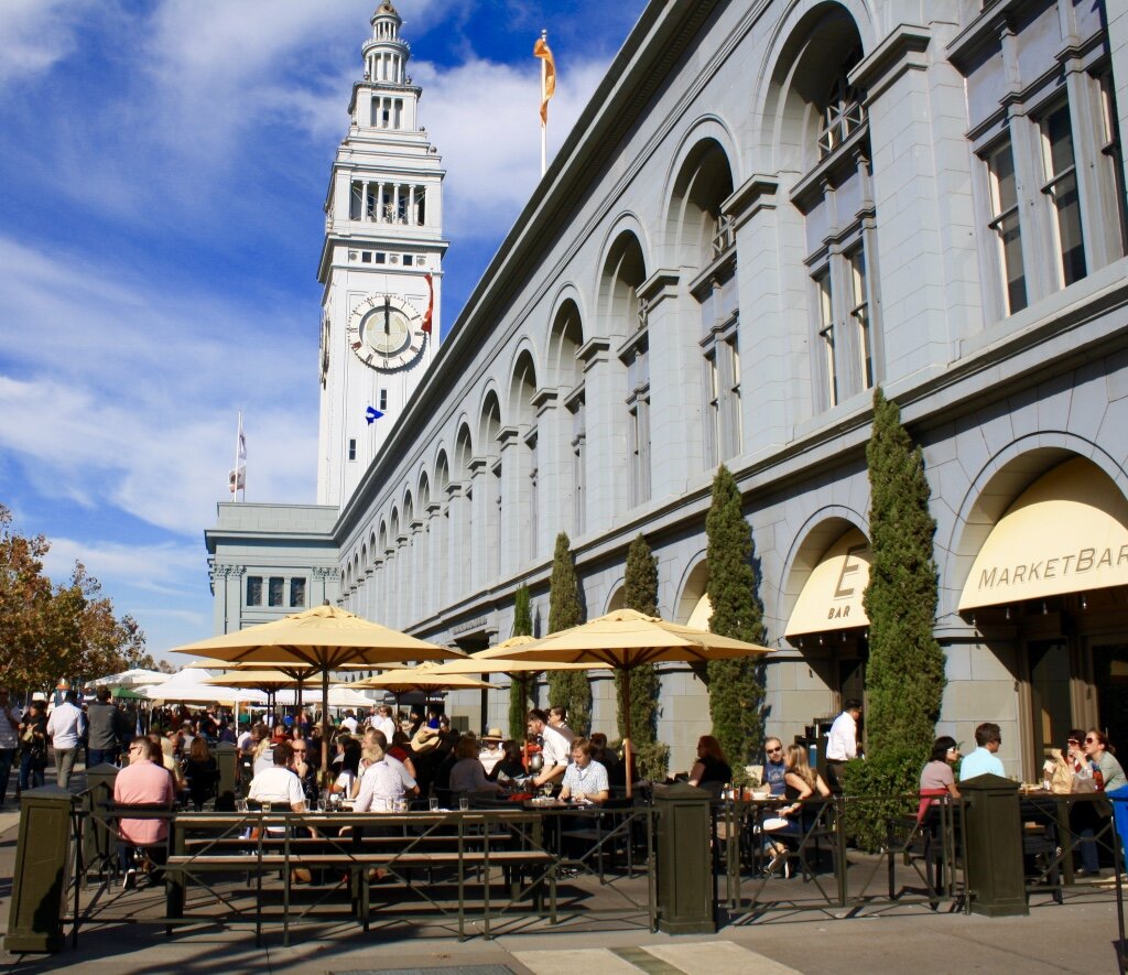Breakfast at the Ferry Building Marketplace in San Francisco